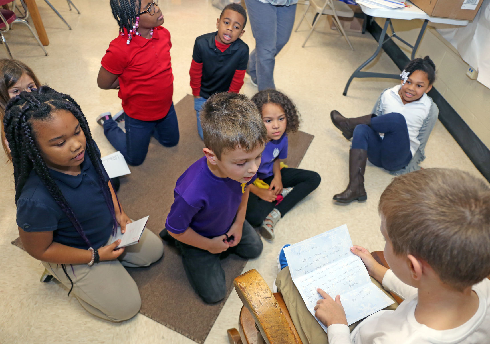 Santa sends replies to W.H. Robinson's students' surprise 5